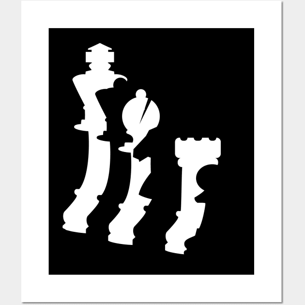 Chess Game Wall Art by Saulene